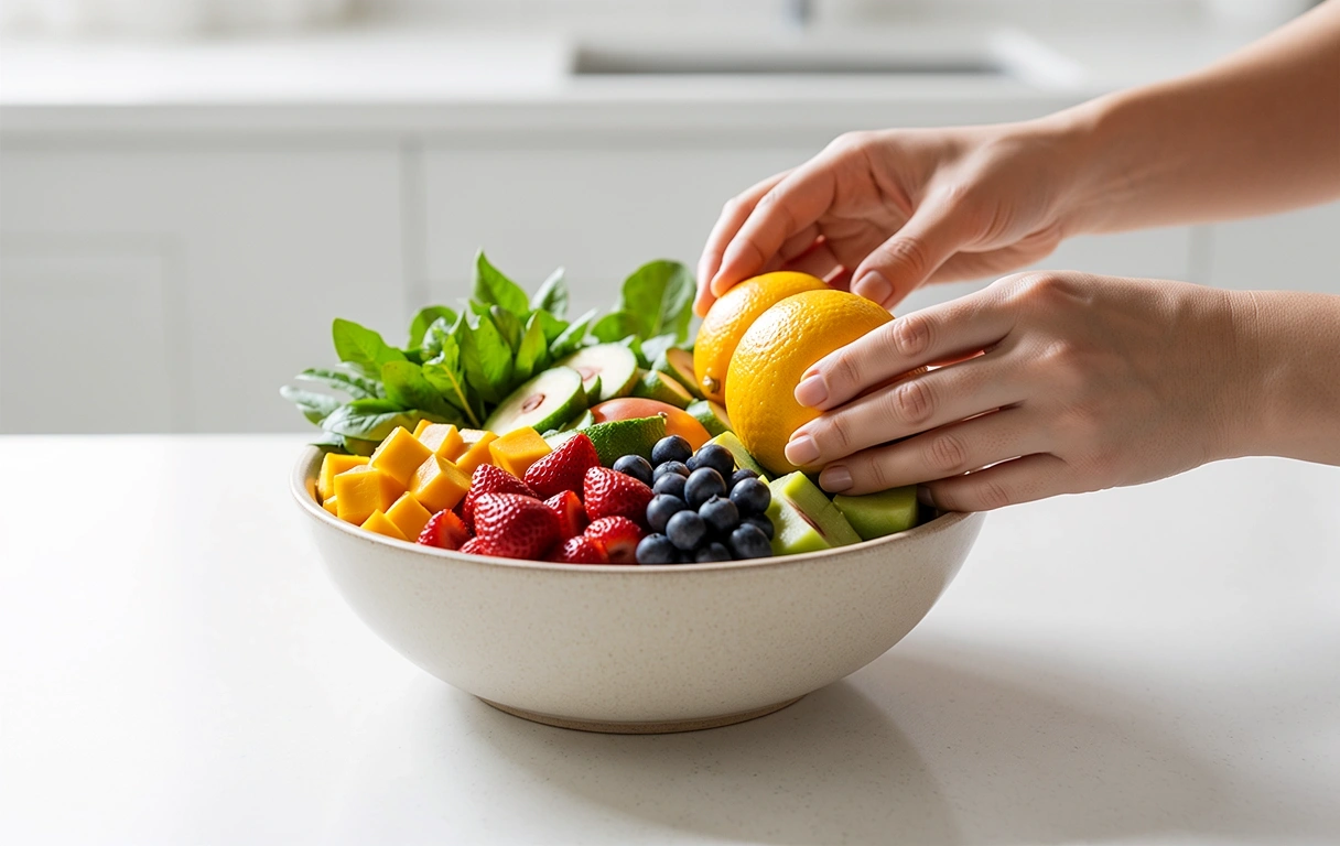 Preparación de alimentos saludables